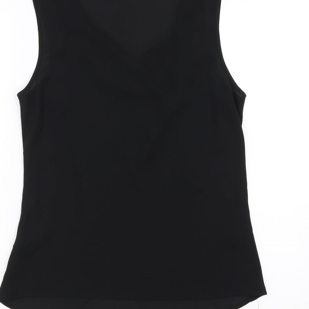 Papaya Womens Black   Basic Blouse Size 12