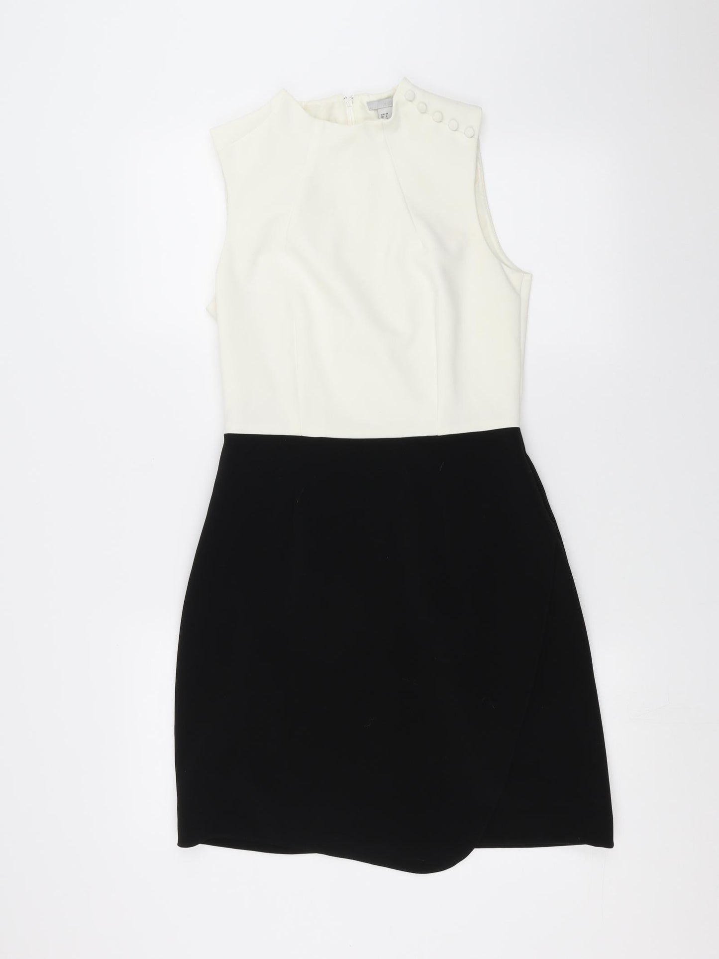 H&M Womens Black   Pencil Dress  Size 12