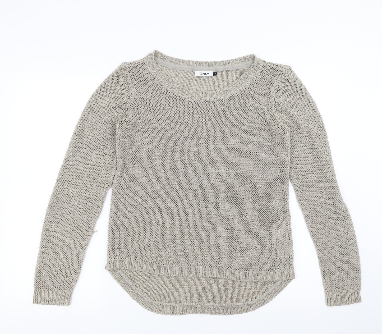 Only Womens Grey   Pullover Jumper Size M