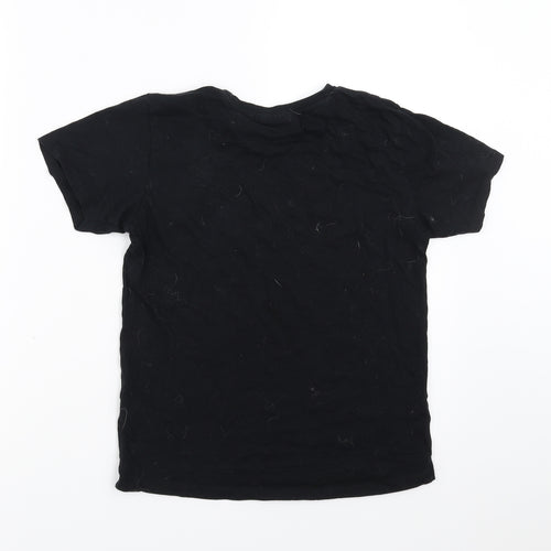 Pep&Co Boys Black   Basic T-Shirt Size 10-11 Years  - fortnite