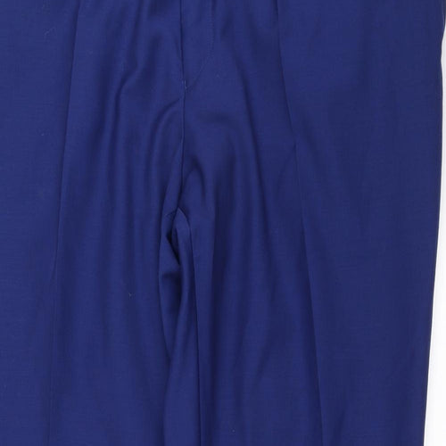 Jaeger Mens Blue   Trousers  Size 42 in L31 in