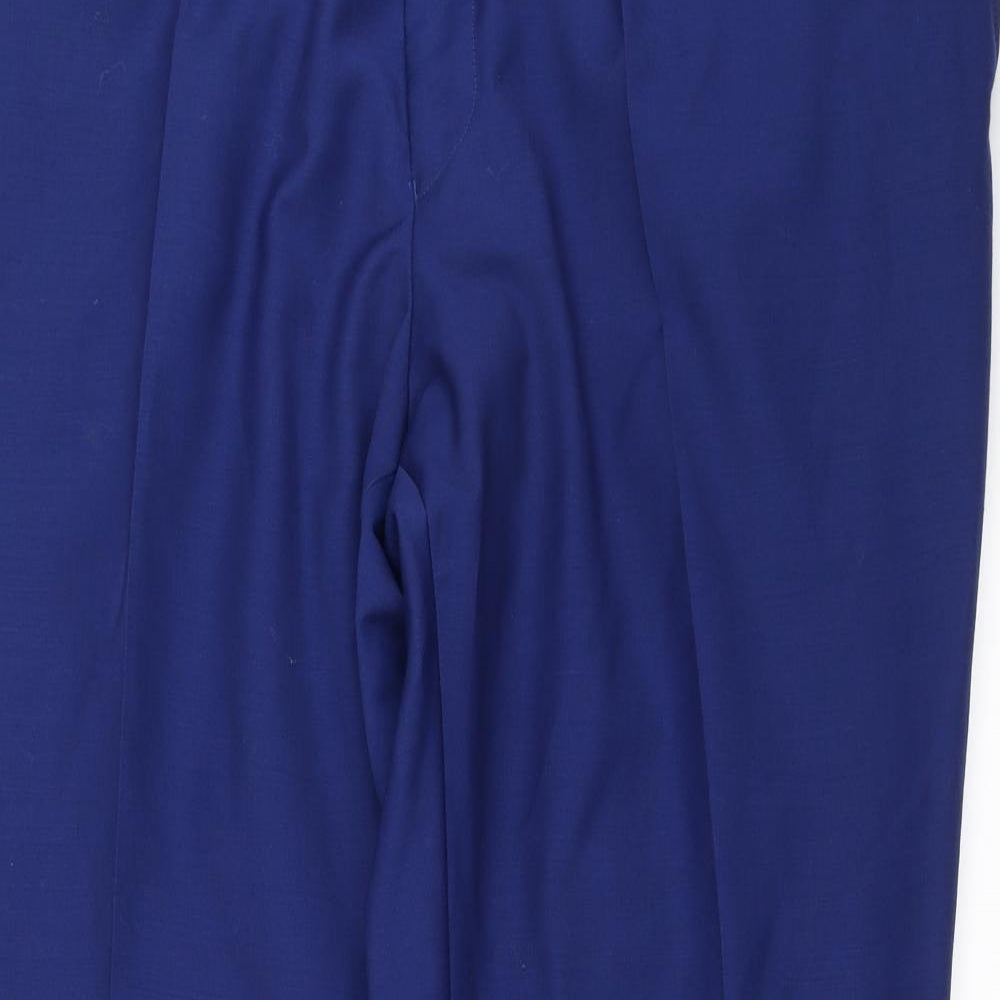 Jaeger Mens Blue   Trousers  Size 42 in L31 in