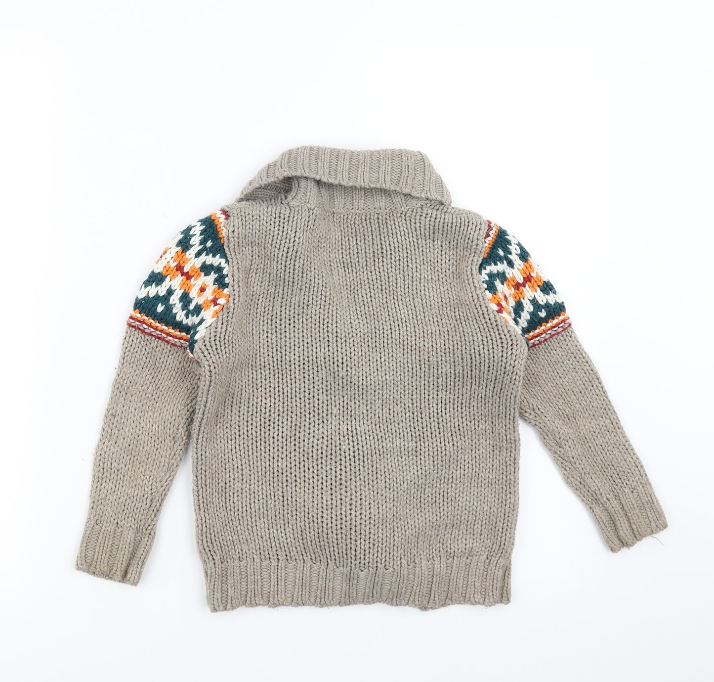 George Boys Grey   Cardigan Jumper Size 2-3 Years