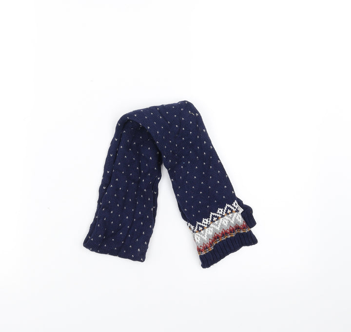 Preworn Boys Blue   Scarf  One Size  - 2 years