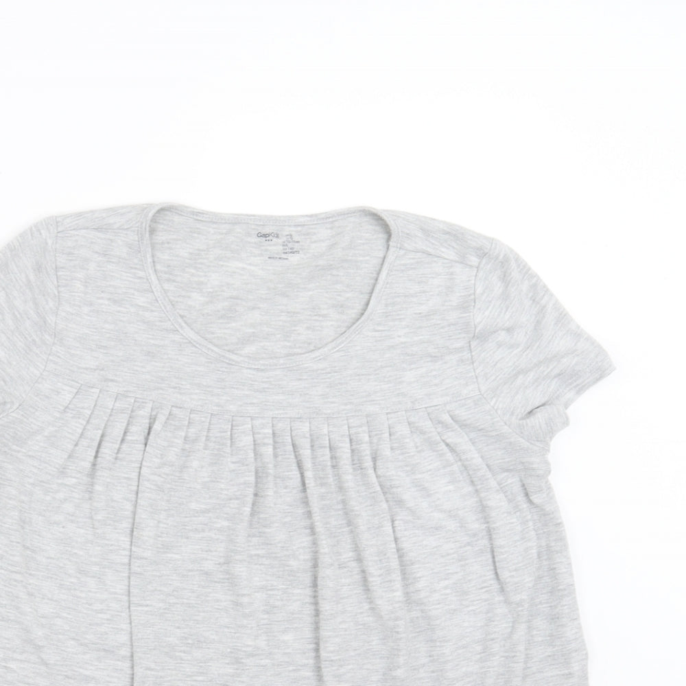 Gap kids Girls Grey   Basic T-Shirt Size 10-11 Years