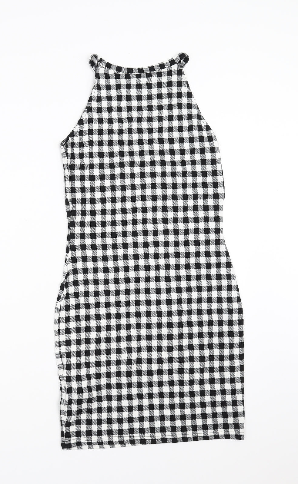New Look Girls Black Check  Shift  Size 12-13 Years