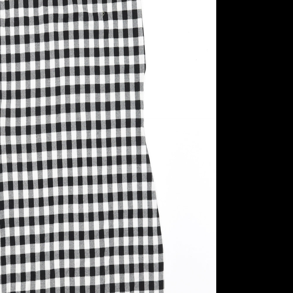 New Look Girls Black Check  Shift  Size 12-13 Years