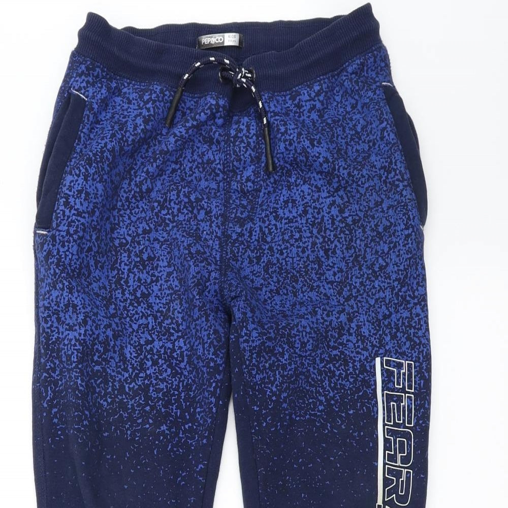 Pep&Co Boys Blue   Jogger Trousers Size 8-9 Years
