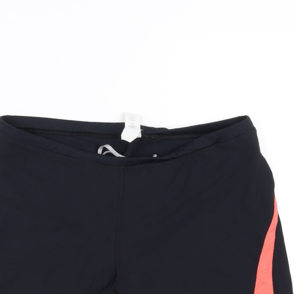 DECATHLON Womens Black   Biker Shorts Size 14