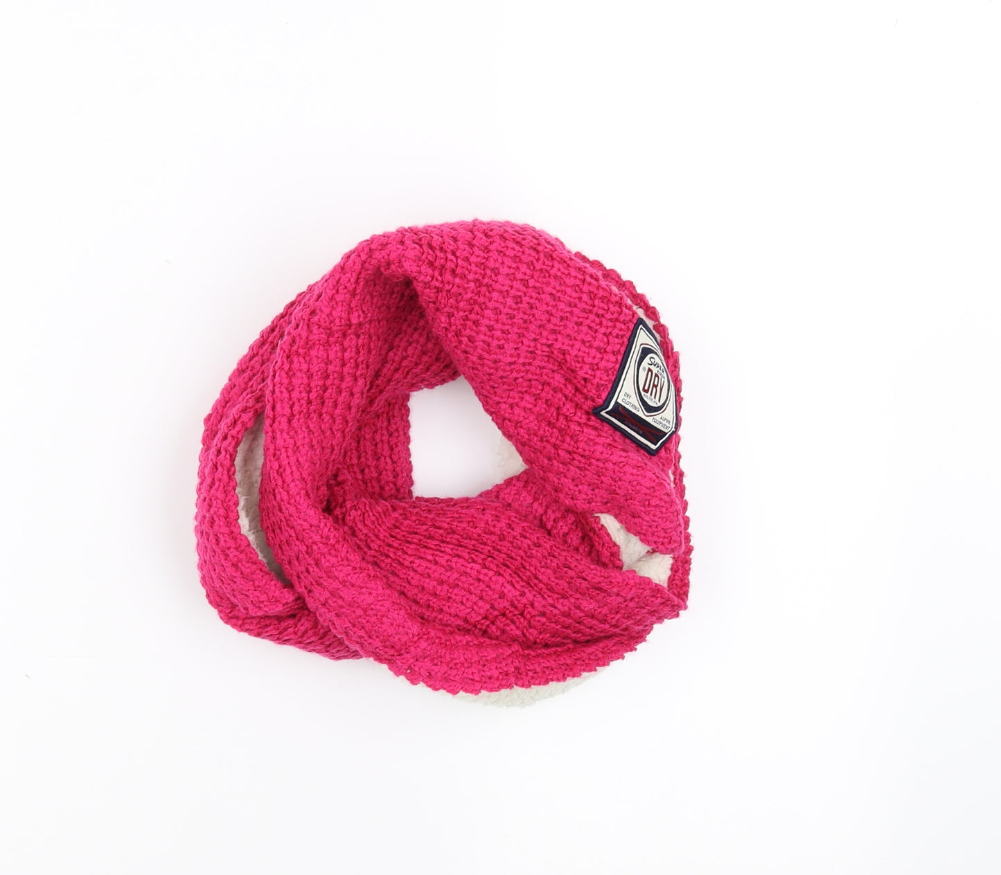 Superdry Womens Pink    Scarf   - loop scarf