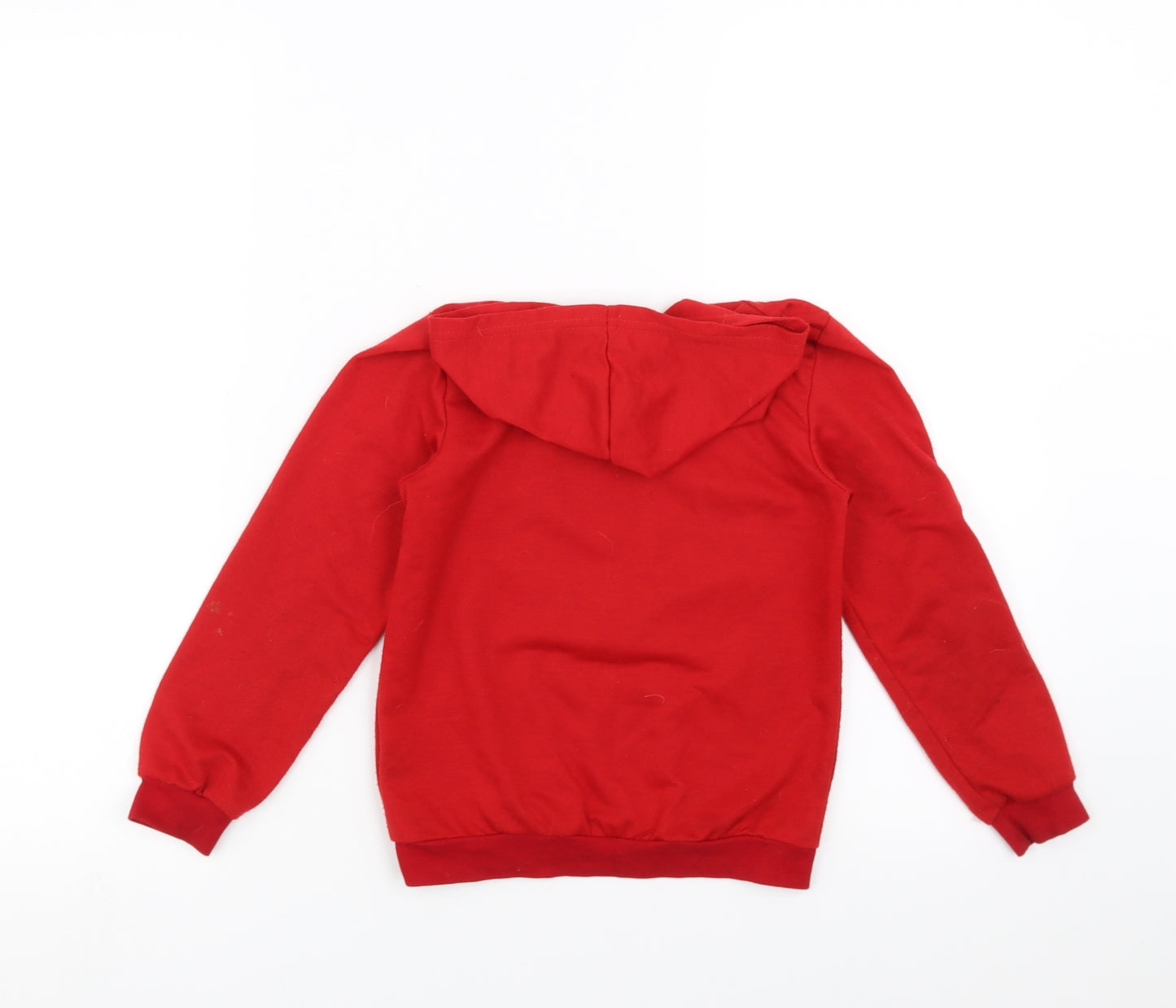 Preworn Boys Red   Pullover Hoodie Size 7 Years  - Fortnite