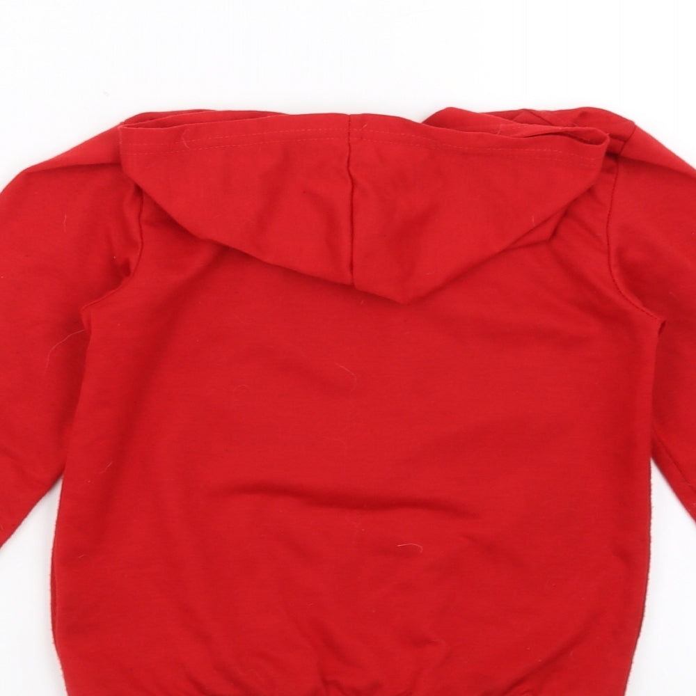 Preworn Boys Red   Pullover Hoodie Size 7 Years  - Fortnite