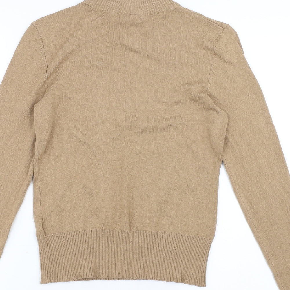 New Look Womens Beige   Pullover Jumper Size 10