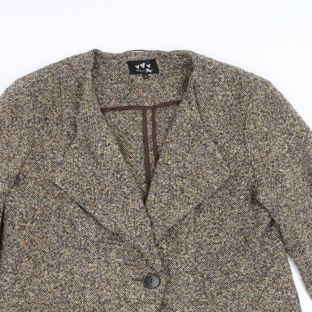 Marks and Spencer Womens Multicoloured   Jacket  Size 18