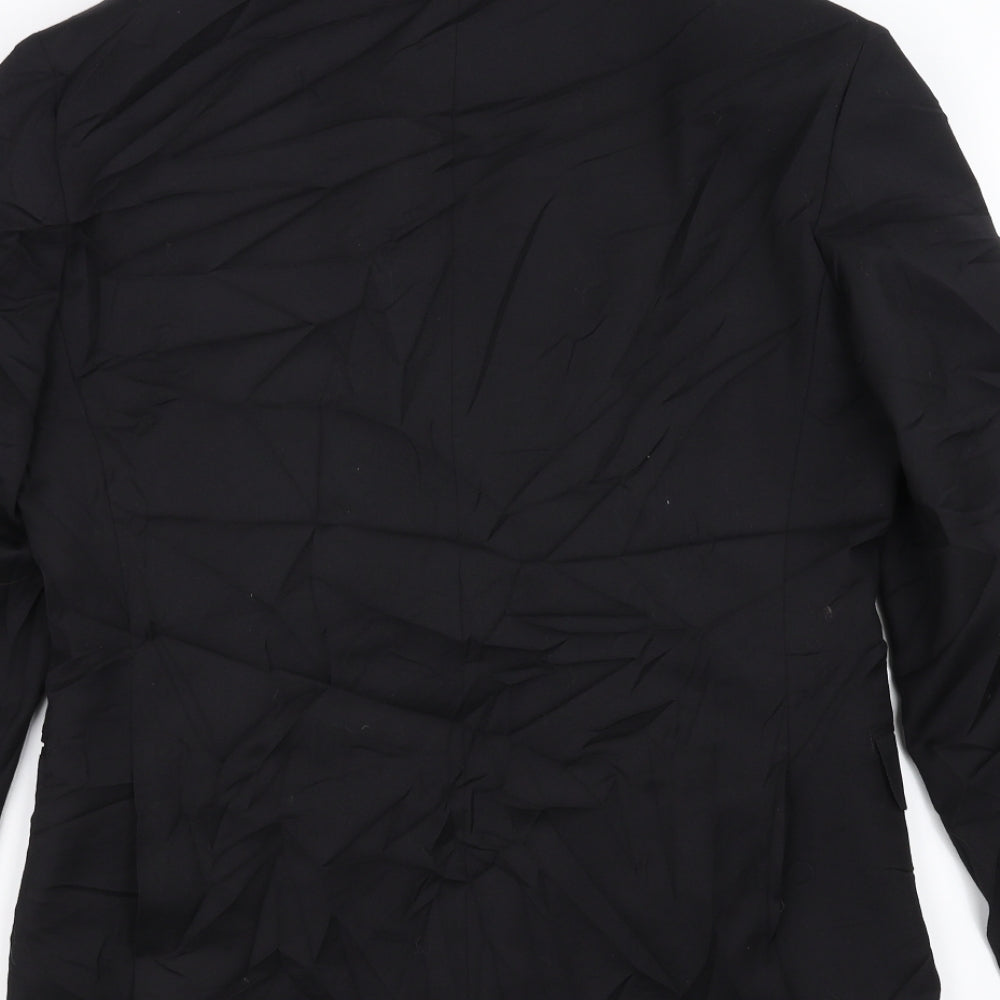 Marks and Spencer Mens Black   Jacket Suit Jacket Size 40