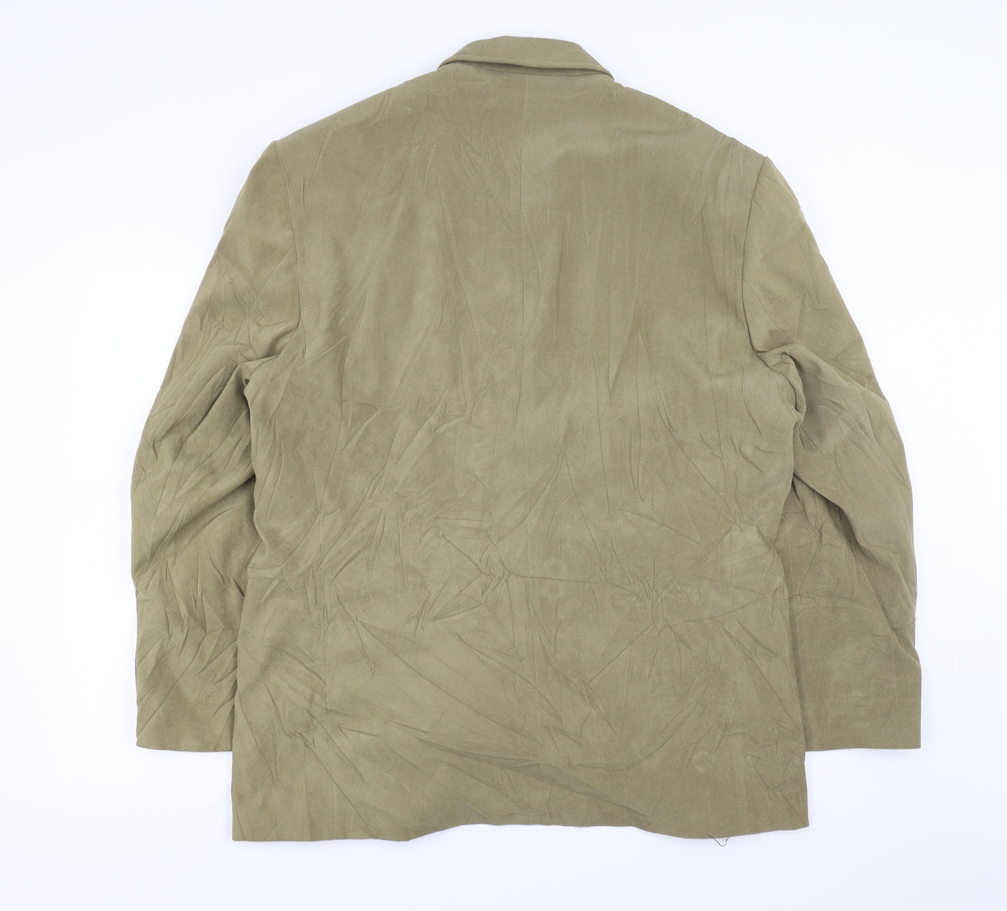 Blue Inc Mens Green   Jacket  Size 44