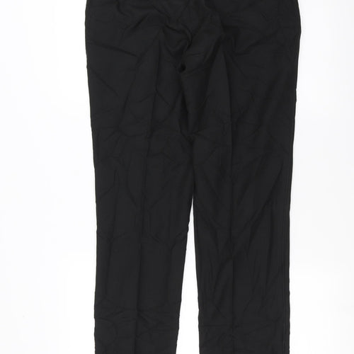 Marks and Spencer Mens Black   Trousers  Size 32 in L33 in