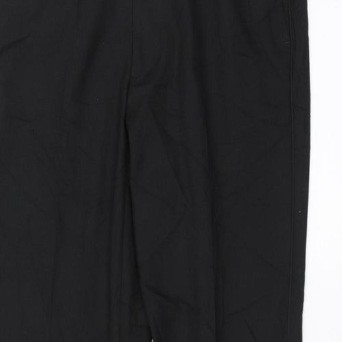 Marks and Spencer Mens Black   Trousers  Size 32 in L33 in