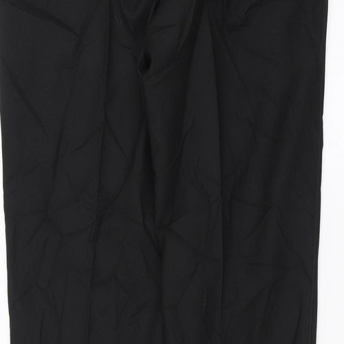 Marks and Spencer Mens Black   Trousers  Size 32 in L33 in