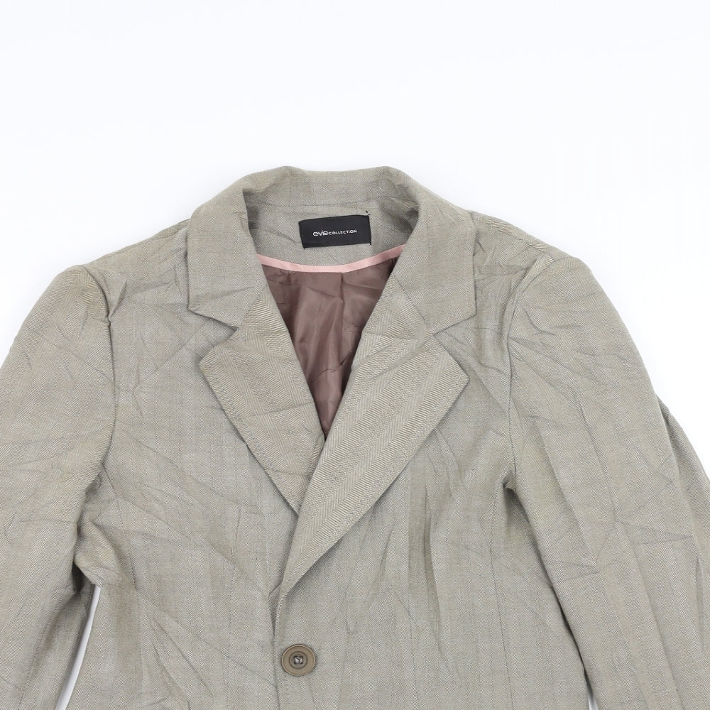 Evie Collection Womens Green   Jacket Suit Jacket Size 10