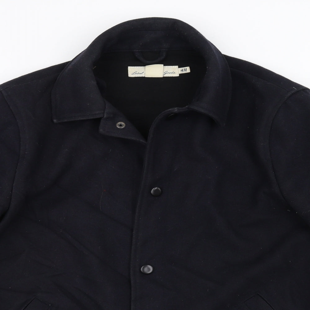 H&M Mens Blue   Jacket  Size M