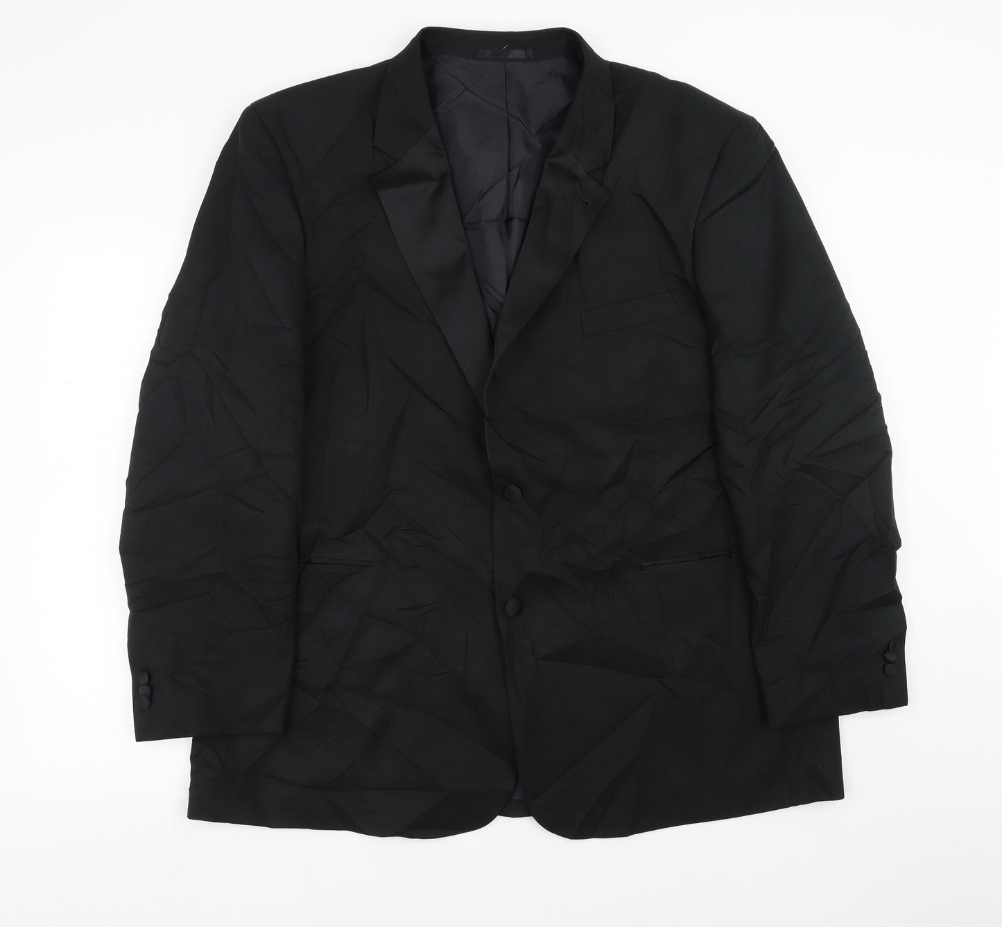 Taylor & Wright Mens Black   Jacket Suit Jacket Size 48  - Short length