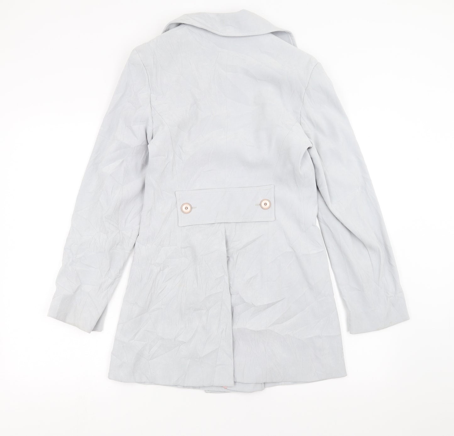 Jane Norman Womens Blue   Pea Coat Coat Size 8