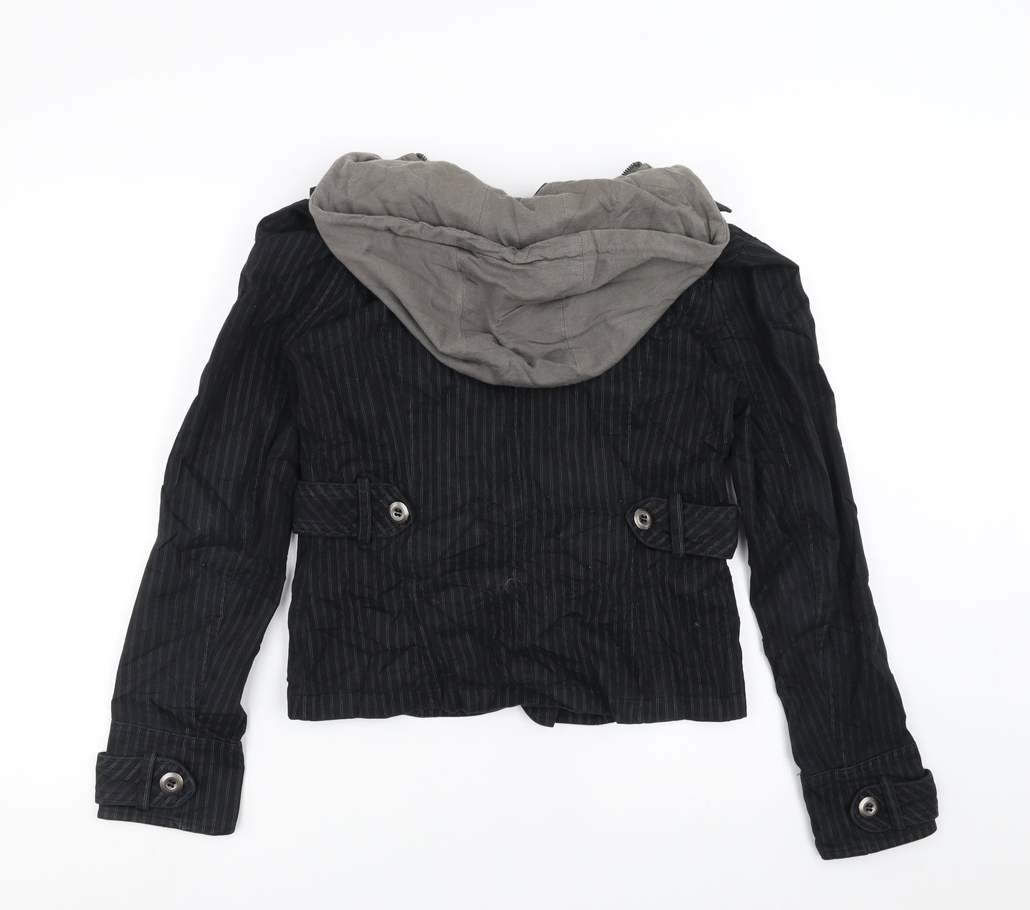 pretty rebel Womens Black   Jacket  Size M  - hooded