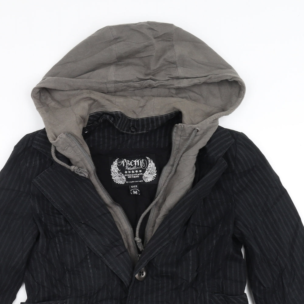 pretty rebel Womens Black   Jacket  Size M  - hooded