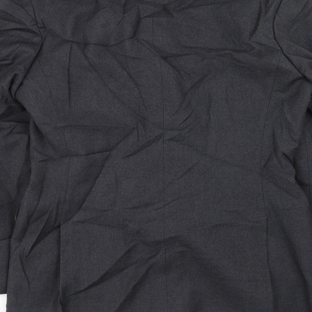 Preworn Mens Grey   Jacket Suit Jacket Size 40