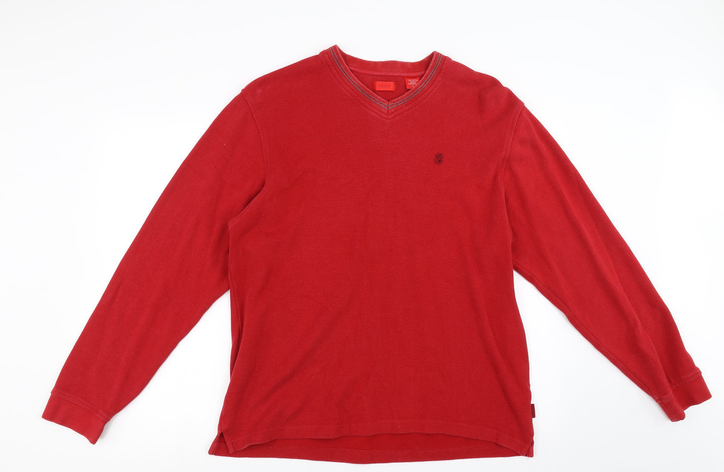 IZOD Mens Red   Pullover Jumper Size M
