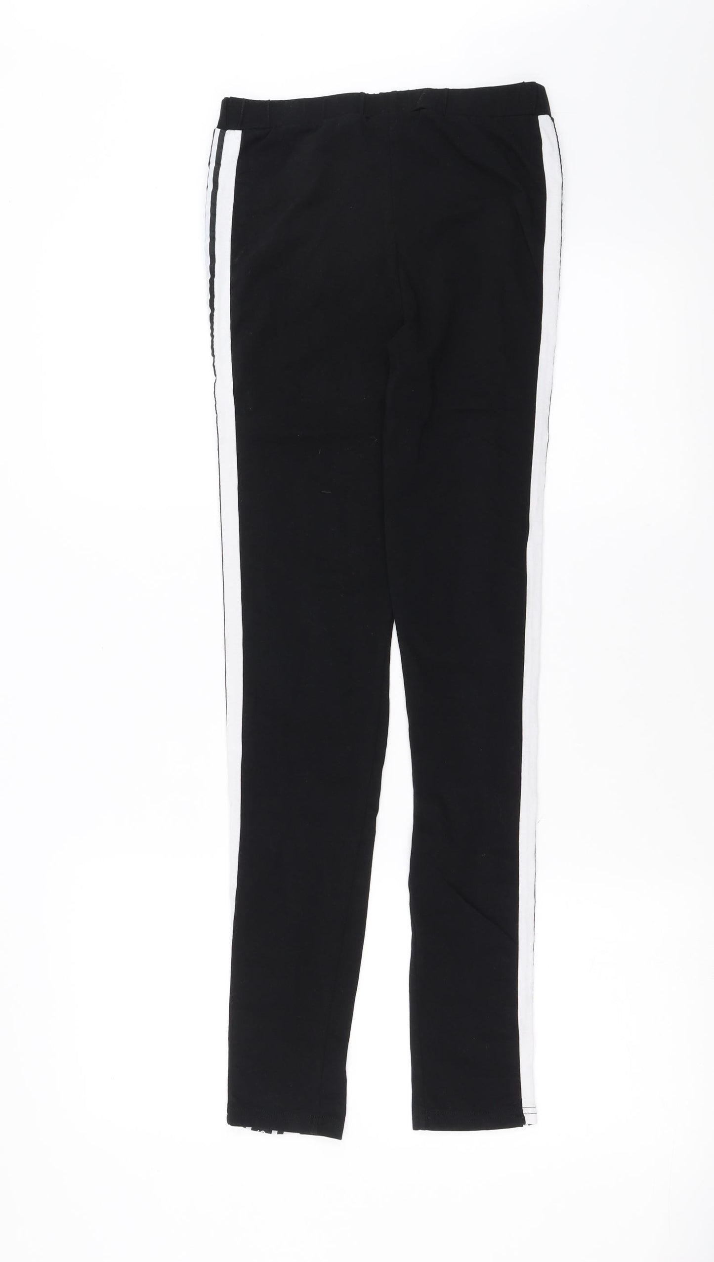 SikSilk Womens Black   Carrot Leggings Size 10 L30 in