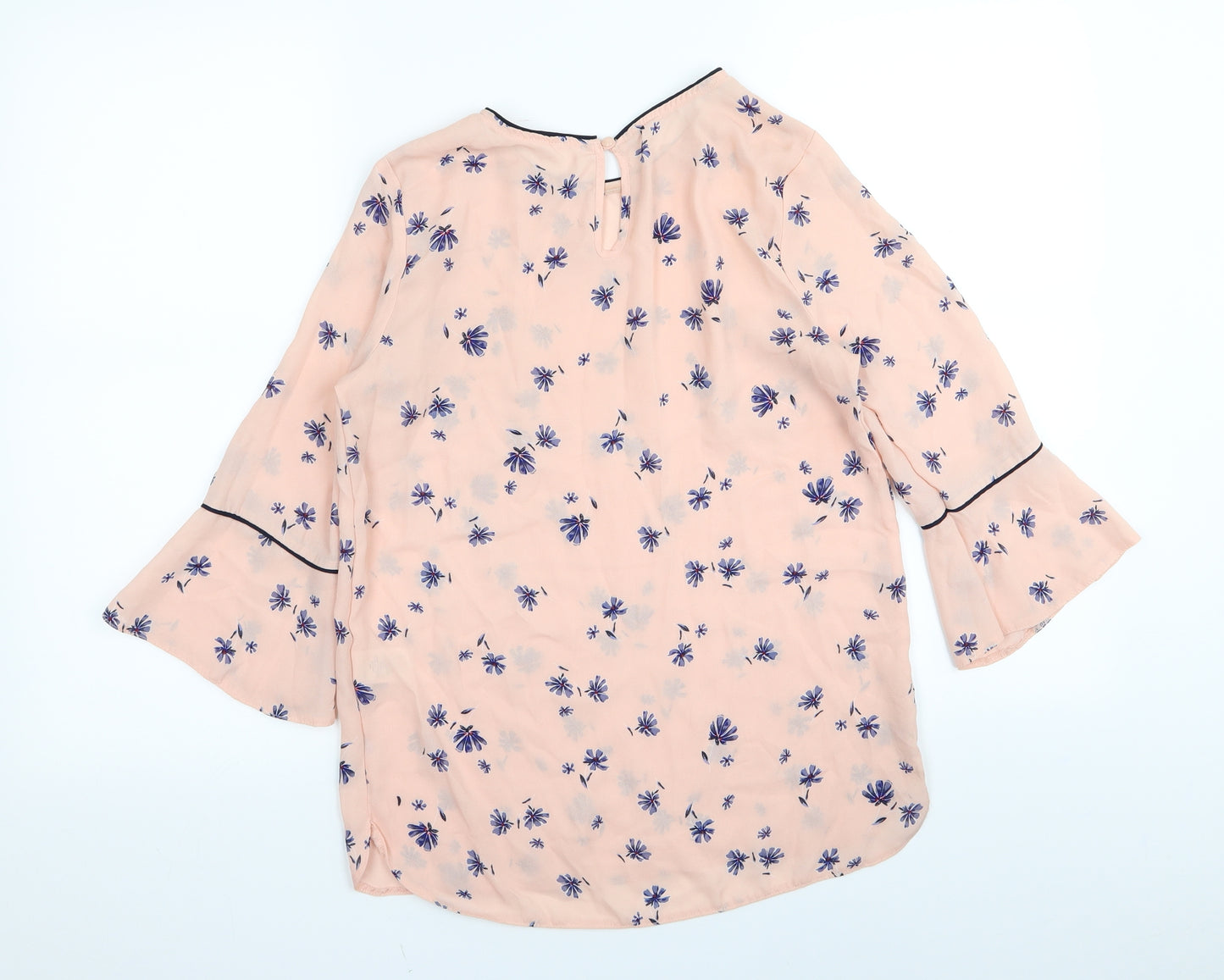 Primark Womens Pink Floral  Basic Blouse Size 6