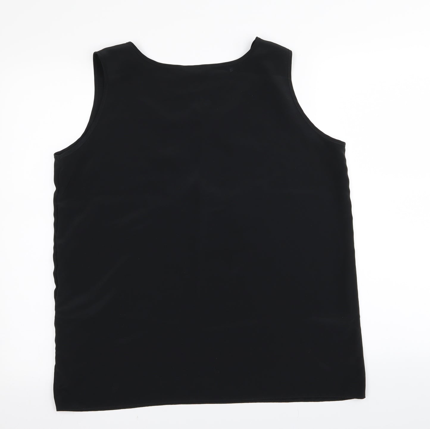 foxy lady Womens Black   Basic Tank Size 16