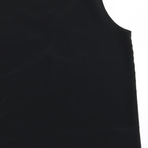 foxy lady Womens Black   Basic Tank Size 16