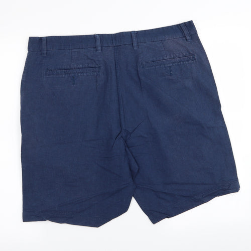 Easy Mens Blue   Chino Shorts Size 38 in