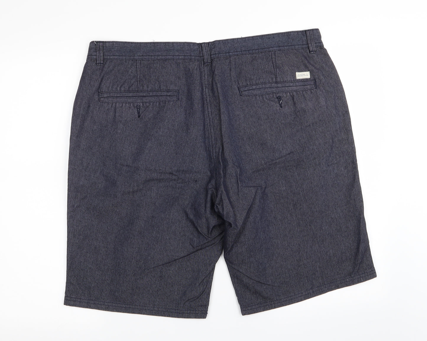Asda George Mens Blue   Chino Shorts Size 38 in