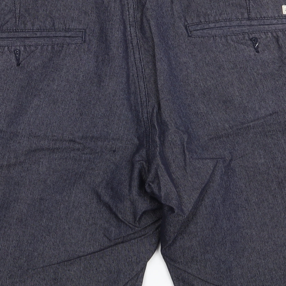 Asda George Mens Blue   Chino Shorts Size 38 in