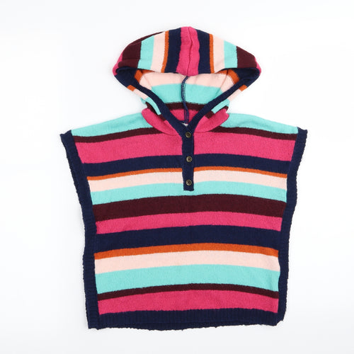 carters Girls Multicoloured Striped  Pullover Jumper Size 5 Years