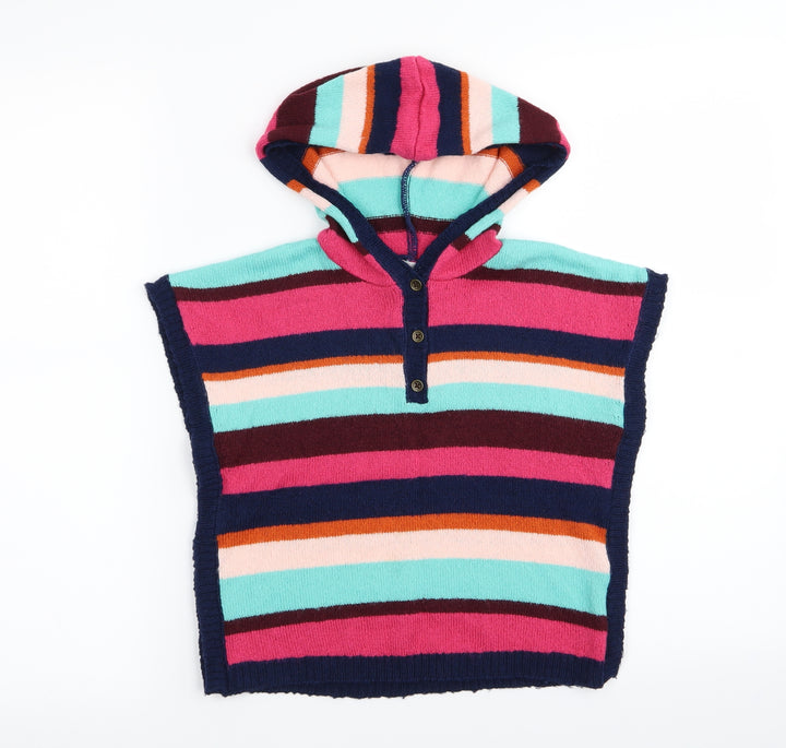 carters Girls Multicoloured Striped  Pullover Jumper Size 5 Years