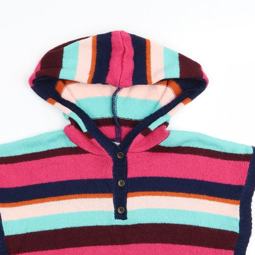 carters Girls Multicoloured Striped  Pullover Jumper Size 5 Years