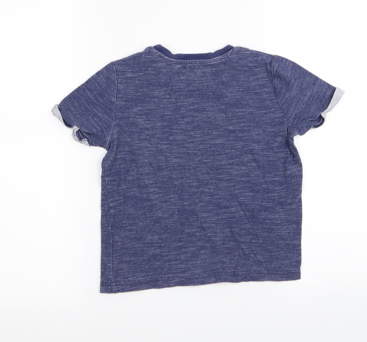 Nutmeg Boys Blue   Basic T-Shirt Size 4-5 Years