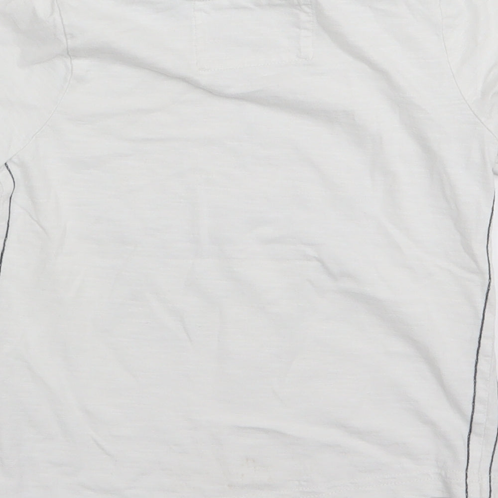 TU Boys White   Basic T-Shirt Size 3 Years