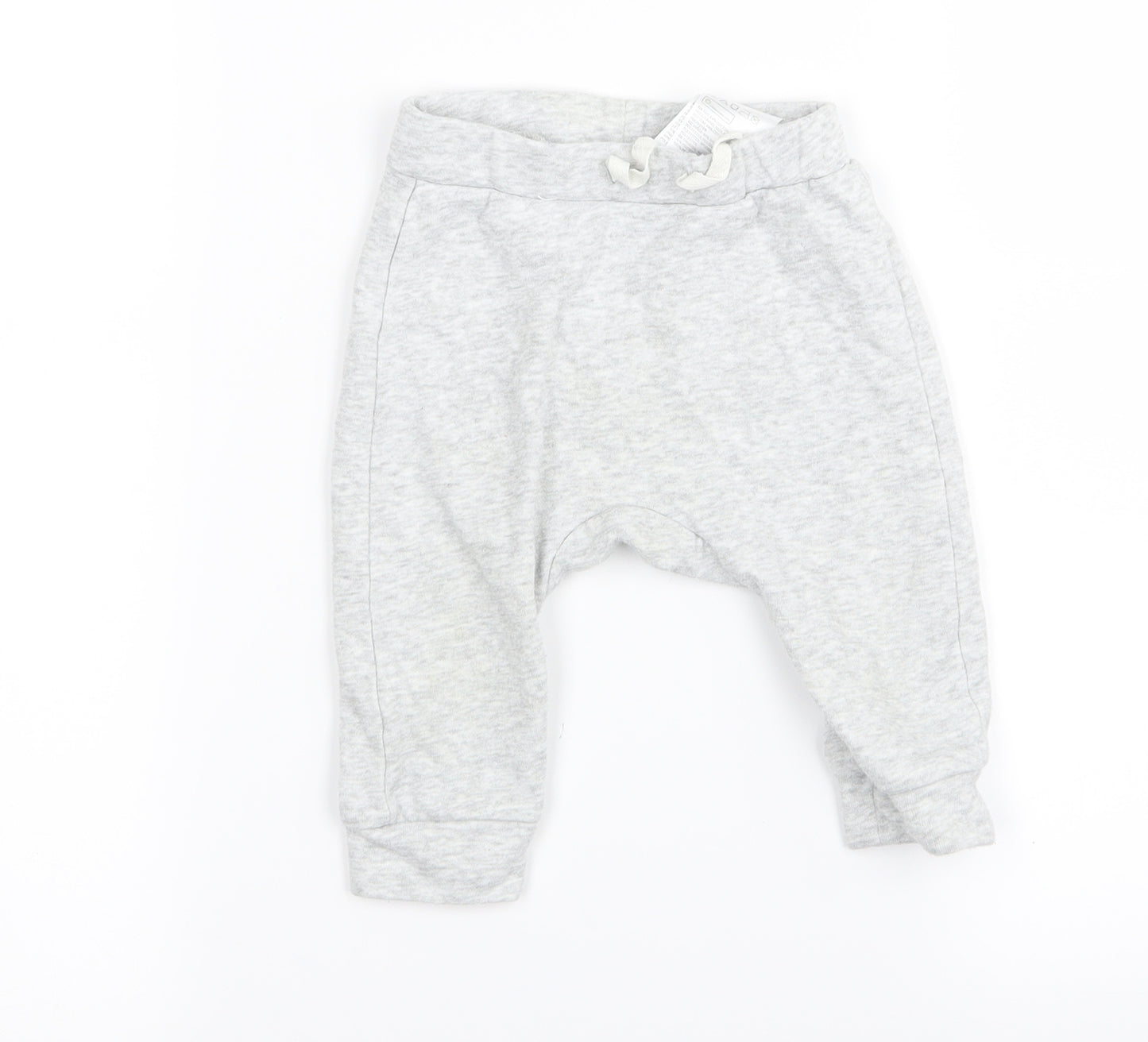 H&M Boys Grey   Jogger Trousers Size 3-6 Months