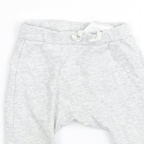 H&M Boys Grey   Jogger Trousers Size 3-6 Months