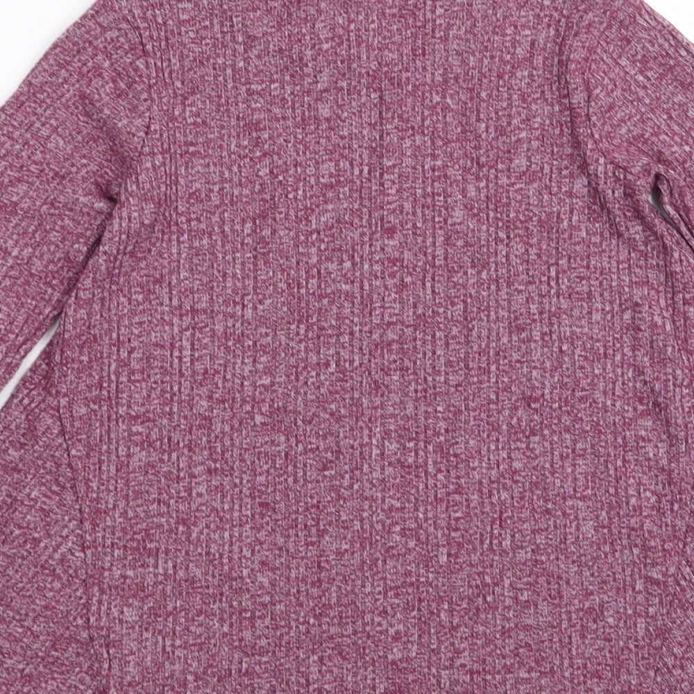 F&F Girls Purple   T-Shirt Dress  Size 3-4 Years