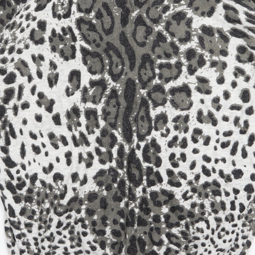 urban bliss Womens Multicoloured Animal Print  Pullover Jumper Size 10