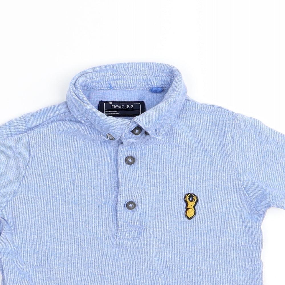 NEXT Boys Blue   Basic Polo Size 3 Years