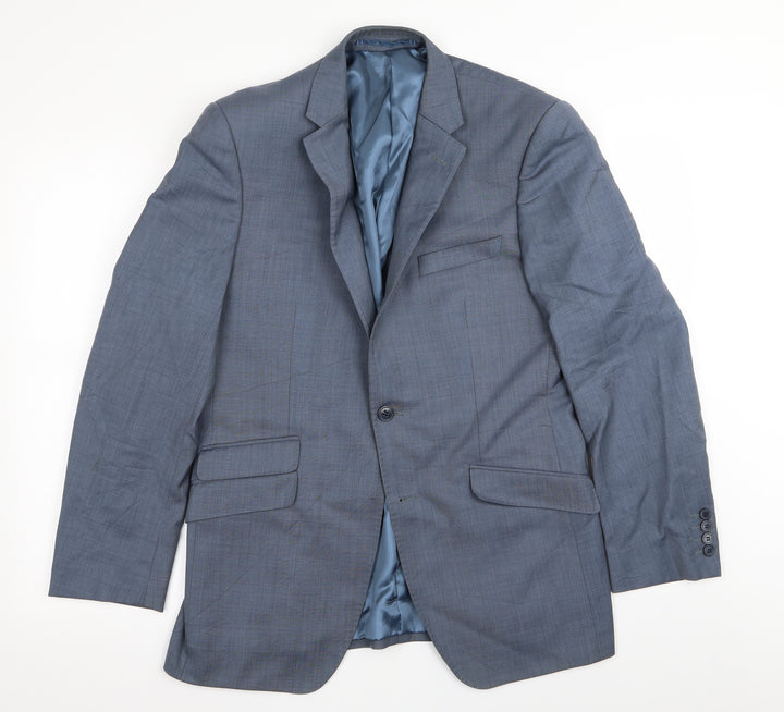 Autograph Mens Blue Jacket Blazer Size 38