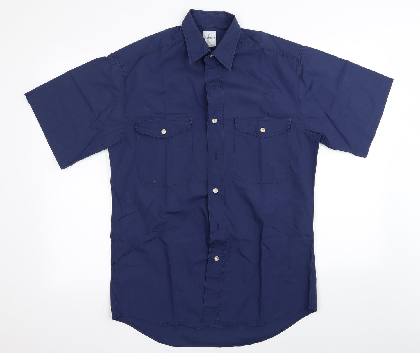 Debenhams Mens Blue    Button-Up Size S